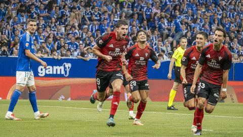 Final del play off de ascenso entre el Real Oviedo y el Mirandés