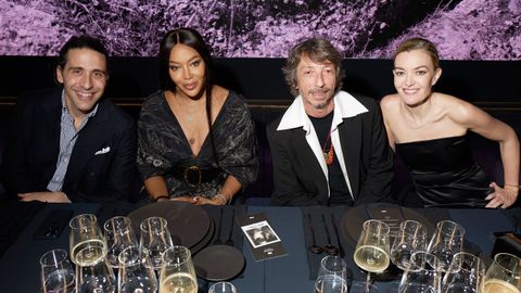 Carlos Torretta, Naomi Campbell, Pierpaolo Piccioli y Marta Ortega