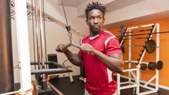 El gimnasio de Camari�as, ayer en la imagen, es de acceso gratuito para todos los interesados