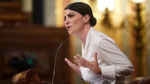 Macarena Olona en una imagen de archivo durante una intervencin en el Congreso de los Diputados