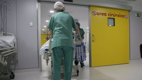 Zona de quir�fanos en el Chuac, en una imagen de archivo. 