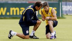 Luisinho, este martes en Abegondo