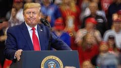 Trump recibi� este martes un caluroso recibimiento en Sunrise, al norte de Miami, donde ha establecido su nueva residencia