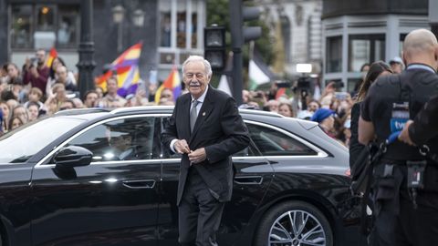 Llegada a la entrega de los Premios Princesa de Asturias 2025