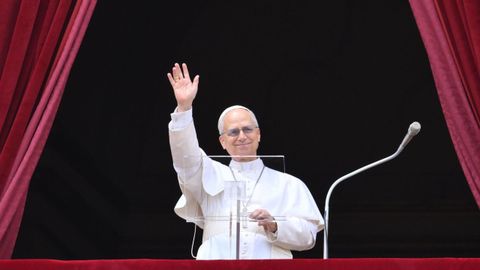 O papa Le&oacute;n XIV.