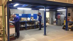 Imagen de archivo de actividad en las instalaciones de Metal Ferrol, en el pol�gono de R�o do Pozo.