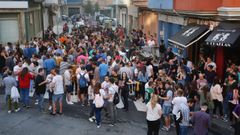 El tramo de Antonio Vi�es que se peatonalizar� se cierra habitualmente para celebrqar el San Xo�n