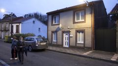 Vivienda de O Seixo, en Mugardos, donde apareci� el cuerpo. 