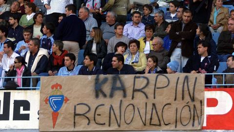 Reclamando la renovacin de Karpin en el 2002