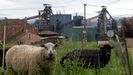 Vista de las instalaciones de ArcelorMittal en Veri�a, Gij�n