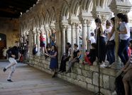 El claustro ha sido recuperado para usos culturales