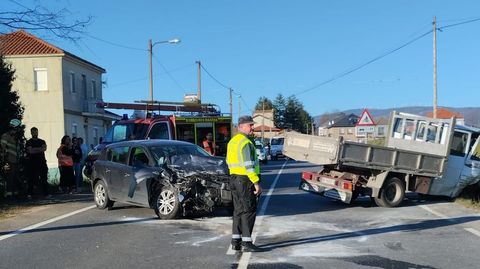 Accidente en Maceda