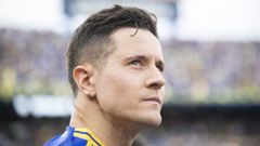 El jugador espa�ol Ander Herrera, durante su etapa en Boca.