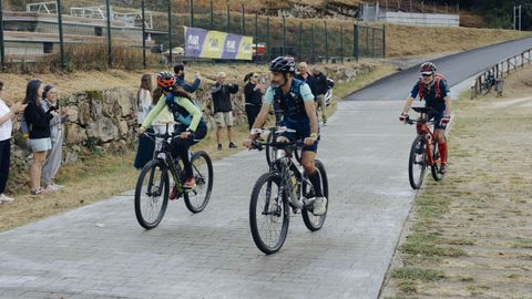 Las mejores imgenes de la salida del Raid Gallaecia.El Hotel Balneario Caldaria Arnoia fue escenario de la partida neutralizada