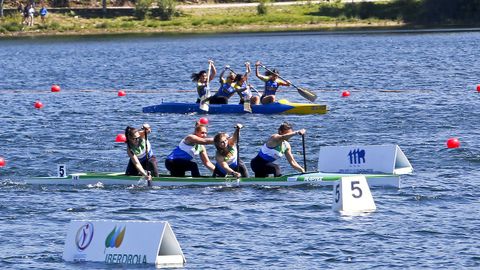 El embalse de Pontillón, en Verducido, albergó la Copa de España Sprint