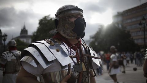 As fueron los desfiles del primer da de Arde Lucus