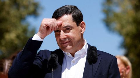 Imagen de archivo de Juanma Moreno Bonilla, presidente en funciones de la Junta de Andaluc�a.