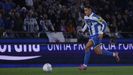 Yeremay Hernández, durante un partido del Deportivo en Riazor
