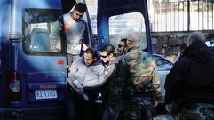 Indignaci�n entre los compa�eros de los bomberos detenidos por ayudar a refugiados sirios