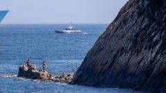 Vista de Cala Arena, en Algeciras donde ayer muriun ocupante de una narcolancha