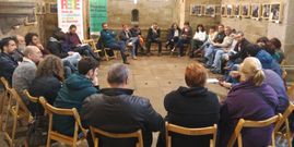 Alrededor de cuarenta personas participaron en el encuentro.