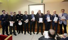 Expourense cont� con la presencia de miembros del patronato y colaboradores. 