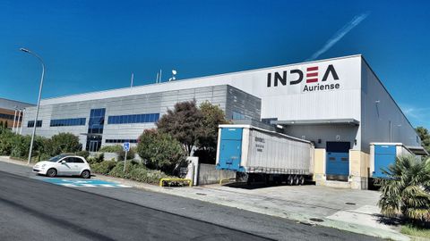 Planta de Indea Ourense, en el parque empresarial de O Pereiro de Aguiar