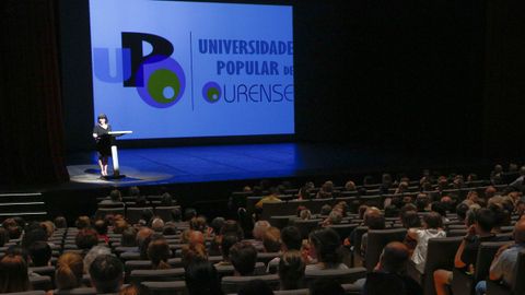 Ceremonia de los premiados de la Universidad Popular en el 2018