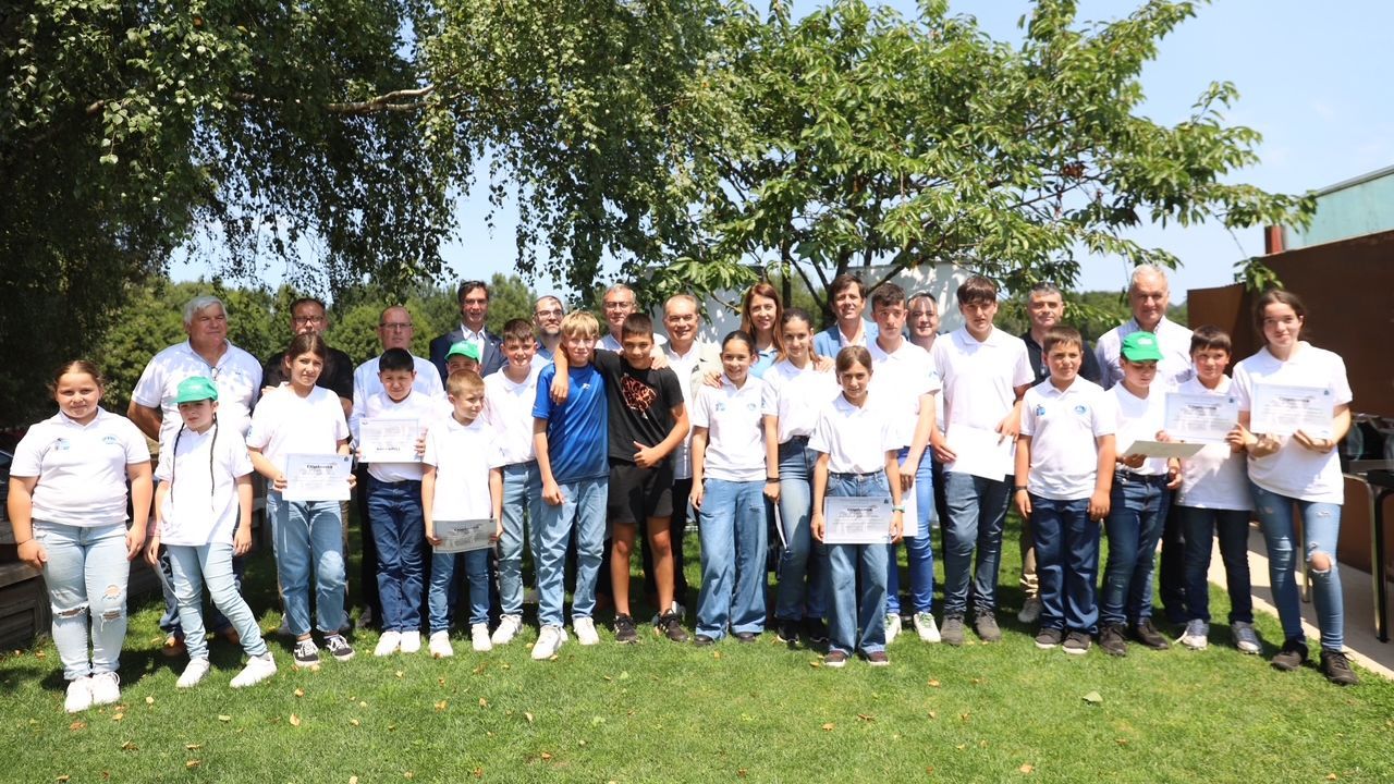 Clausura de la Escola de Futuros Gandeiros en Lalín