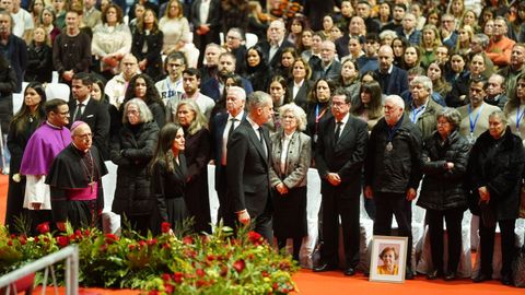 Entrada de los reyes al funeral por las v�ctimas del accidente de Adamuz