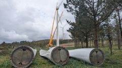 Trabajos de repotenciaci�n del parque de Monte Redondo, en Vimianzo