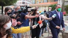 El presidente del Principado, Adri�n Barb�n,
