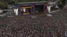  imagen panormica del recinto durante el concierto de Amaral.
