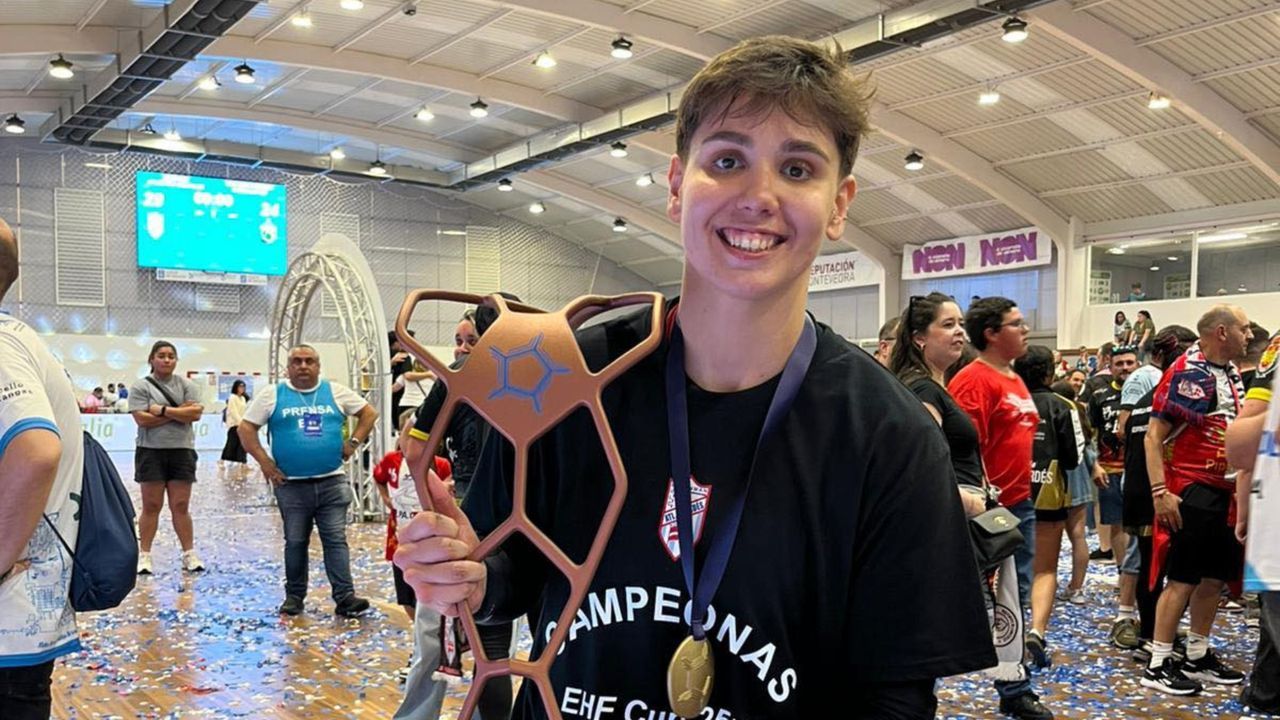 Cecilia Cacheda: «Ha sido histórico para el balonmano gallego»