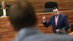 El Presidente del Principado, Adri�n Barb�n