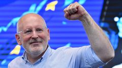 El socialdem�crata holand�s Timmermans, favorito para presidir la Comisi�n Europea