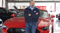 Andr�s Manuel Losada � o xerente de Talleres Losada, unha empresa da Terra Ch� que leva 40 anos no negocio da automoci�n