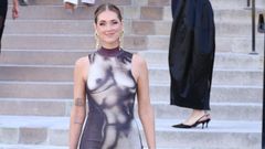 Chiara Ferragni en Par�s en un desfile de alta costura el pasado mes de julio