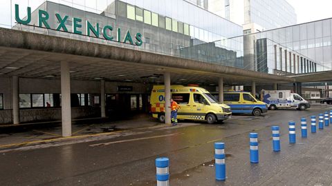 Entrada de Urgencias del Clnico de Santiago