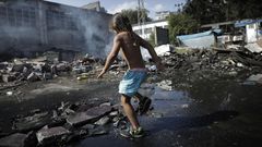 Asentamento chabolista en A Pasaxe