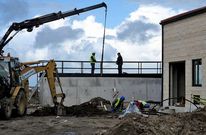 La depuradora de O Grove se est� construyendo en una zona asilada, lo que facilita los robos.