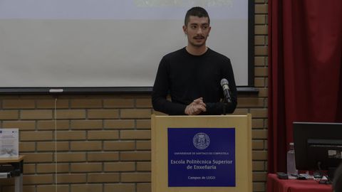 Acto del D�a da Terra en la Escola Polit�cnica Superior de Lugo
