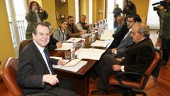 Junta de Gobierno del �rea metropolitana de Vigo celebrada en enero del 2017