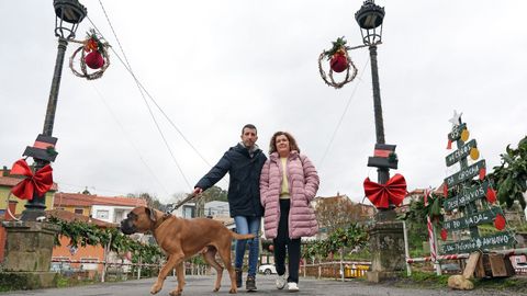 NAVIDAD, DECORACION NAVIDEÑA HECHA POR LOS VECINOS DE LA ALDEA DE A CROCHA