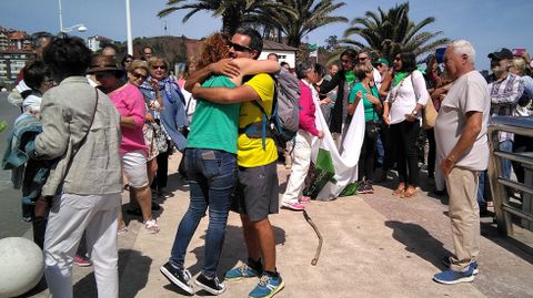 As� concluy� Alberto Su�rez�su viaje a pie entre M�laga y Cand�s