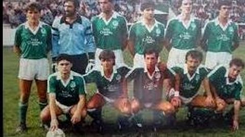 Equipo del Arenteiro que jug� en Segunda B en la temporada 1988/89.