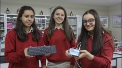 Tres alumnas de Santiago se ir�n a Sillicon Valley a desarrollar su proyecto para mejorar la educaci�n