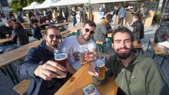 Imagen de archivo de una feria de cerveza en Lugo