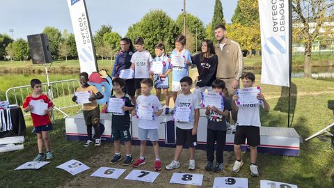 Segunda jornada de cross para escolares en la Illa das Esculturas