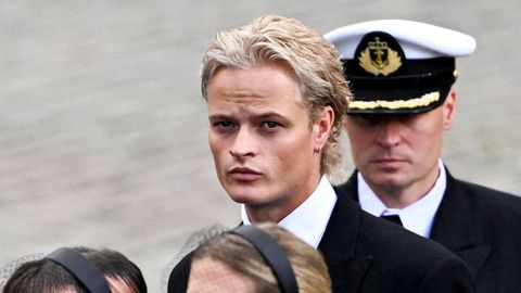 Marius Borg asisti&oacute; al funeral del rey Harald V